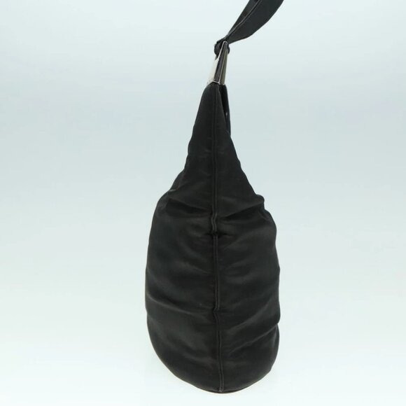 GUCCI Tote Bag Nylon Black Auth ti2101 - Picture 10 of 16